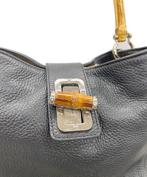 DES PRES（デ プレ）DES PRES (デ プレ) バンブーバッグ ブラックの古着・服飾アイテム