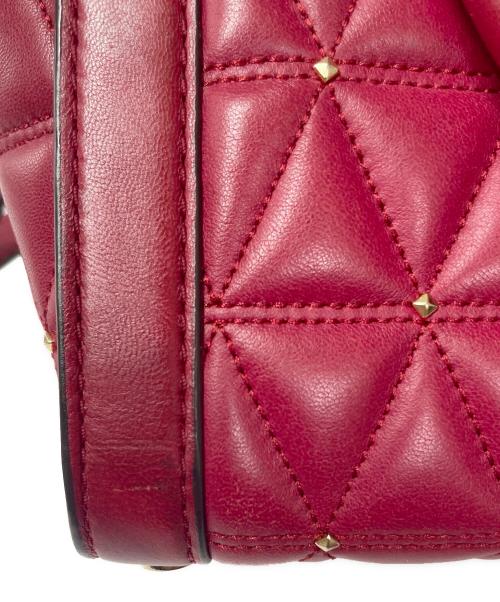 MICHAEL KORS（マイケル・コース）MICHAEL KORS (マイケルコース) 2WAYショルダーバッグ レッドの古着・服飾アイテム