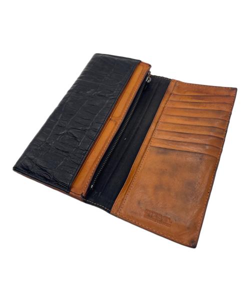 DIESEL（ディーゼル）DIESEL (ディーゼル) 長財布 ブラックの古着・服飾アイテム