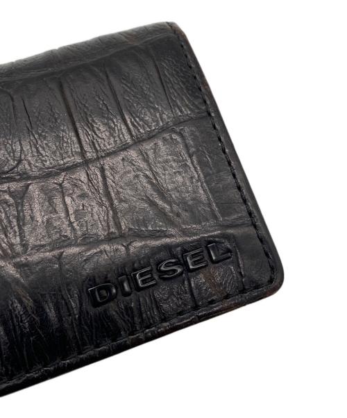 DIESEL（ディーゼル）DIESEL (ディーゼル) カードケース ブラックの古着・服飾アイテム