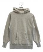 Championチャンピオン）の古着「プルオーバーアフターフーデッドスウェットシャツ」｜ライトグレー