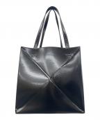 nanushkaナヌーシュカ）の古着「アニマルフリーレザーハンドバッグ」｜ブラック