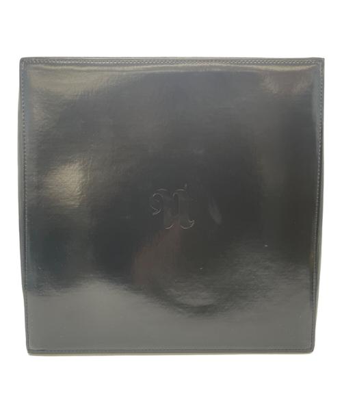 nanushka（ナヌーシュカ）nanushka (ナヌーシュカ) アニマルフリーレザーハンドバッグ ブラックの古着・服飾アイテム