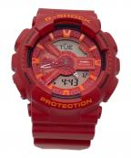 CASIOカシオ）の古着「腕時計」｜レッド