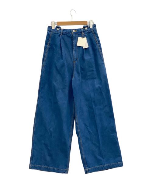 Gemini（ジェミニ）Gemini (ジェミニ) サスペンダーデニムパンツ ブルー サイズ:freeの古着・服飾アイテム