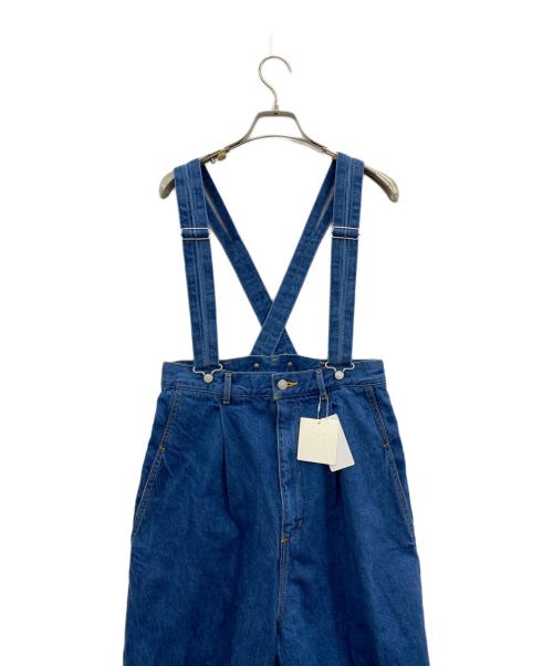 Gemini（ジェミニ）Gemini (ジェミニ) サスペンダーデニムパンツ ブルー サイズ:freeの古着・服飾アイテム