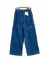 Gemini（ジェミニ）の古着「サスペンダーデニムパンツ」｜ブルー