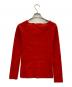 THE PAUSE (ザポーズ) オフショルニットプルオーバー レッド サイズ:free：6000円