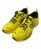 NEW BALANCE×GANNIニューバランス×ガニー）の古着「ローカットスニーカー」｜イエロー×ブラック