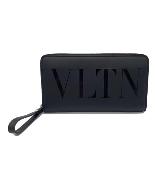 VALENTINO GARAVANI（ヴァレンティノ・ガラヴァーニ）VALENTINO GARAVANI (ヴァレンティノ・ガラヴァーニ) 長財布 ブラックの古着・服飾アイテム