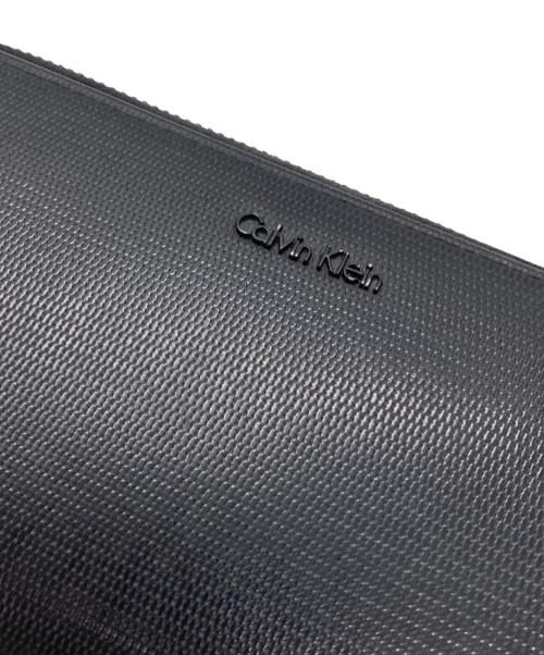 Calvin Klein（カルバンクライン）Calvin Klein (カルバンクライン) 長財布 ブラックの古着・服飾アイテム