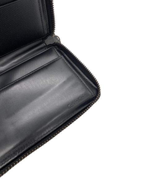 Calvin Klein（カルバンクライン）Calvin Klein (カルバンクライン) 長財布 ブラックの古着・服飾アイテム