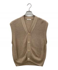 ジルサンダー JIL SANDER ロングニットベスト 36 アイボリー 中古・古着通販】JIL SANDER (ジルサンダー) タートルネックニット