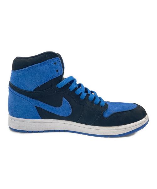 NIKE（ナイキ）NIKE (ナイキ) Nike Air Jordan 1 Retro High OG ブルー×ブラック サイズ:27の古着・服飾アイテム