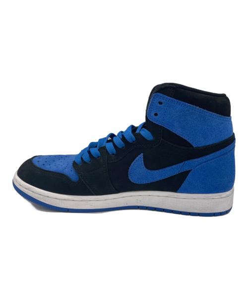 NIKE（ナイキ）NIKE (ナイキ) Nike Air Jordan 1 Retro High OG ブルー×ブラック サイズ:27の古着・服飾アイテム