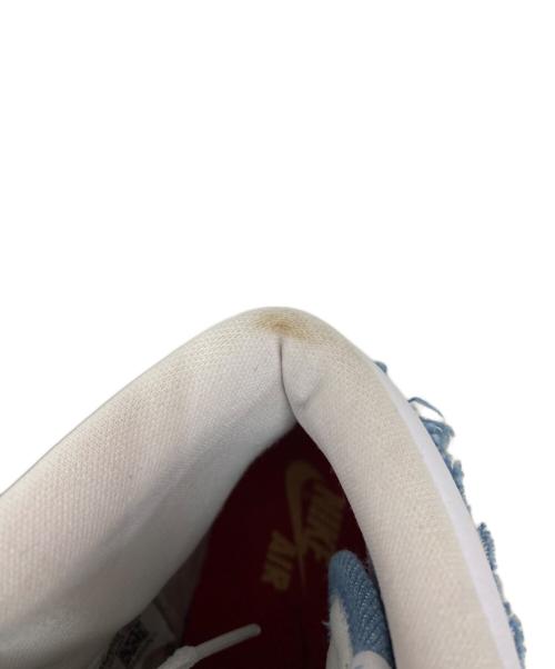 NIKE（ナイキ）NIKE (ナイキ) AIR JORDAN 1 ホワイト×ブルー サイズ:27の古着・服飾アイテム