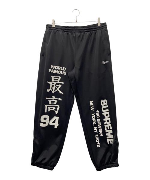 SUPREME（シュプリーム）SUPREME (シュプリーム) Worldwide Tricot Track Pant ブラック サイズ:Lの古着・服飾アイテム