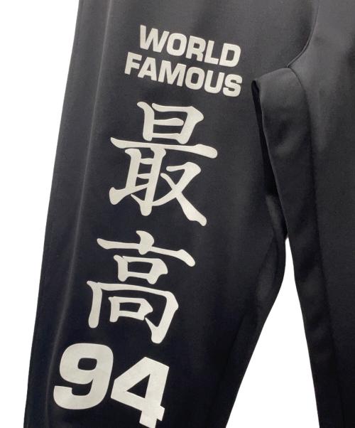 SUPREME（シュプリーム）SUPREME (シュプリーム) Worldwide Tricot Track Pant ブラック サイズ:Lの古着・服飾アイテム