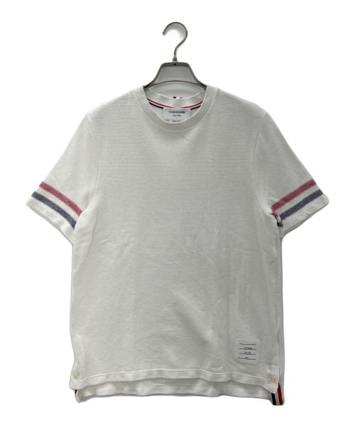 Thom Browne（トムブラウン）Thom Browne (トムブラウン) 半袖カットソー ホワイト サイズ:SIZE 1の古着・服飾アイテム