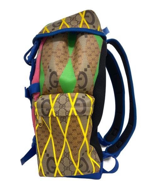 GUCCI（グッチ）GUCCI (グッチ) ランバス PVC バックパック マルチカラーの古着・服飾アイテム