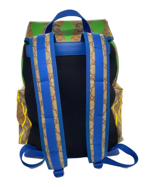 GUCCI（グッチ）GUCCI (グッチ) ランバス PVC バックパック マルチカラーの古着・服飾アイテム