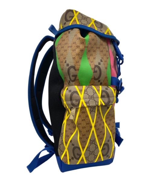 GUCCI（グッチ）GUCCI (グッチ) ランバス PVC バックパック マルチカラーの古着・服飾アイテム