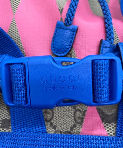 GUCCI（グッチ）GUCCI (グッチ) ランバス PVC バックパック マルチカラーの古着・服飾アイテム