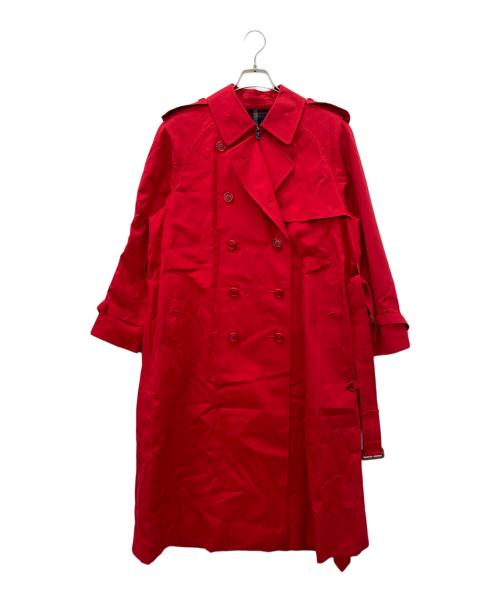 Burberry's（バーバリーズ）Burberry's (バーバリーズ) トレンチコート レッド サイズ:9の古着・服飾アイテム