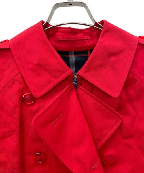 Burberry's（バーバリーズ）Burberry's (バーバリーズ) トレンチコート レッド サイズ:9の古着・服飾アイテム