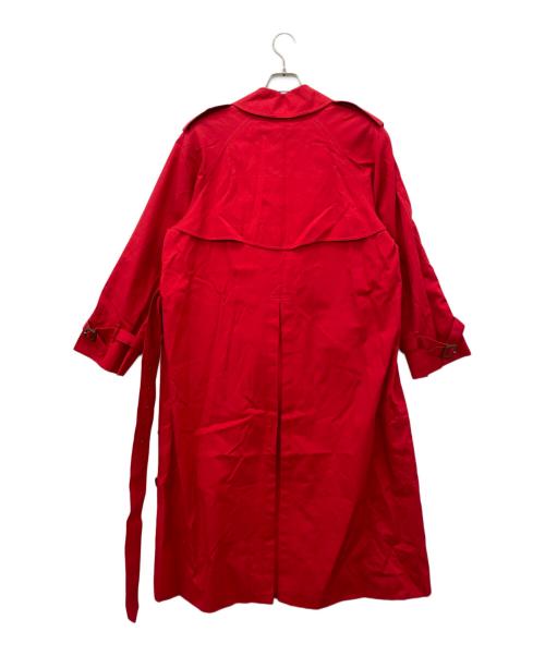 Burberry's（バーバリーズ）Burberry's (バーバリーズ) トレンチコート レッド サイズ:9の古着・服飾アイテム