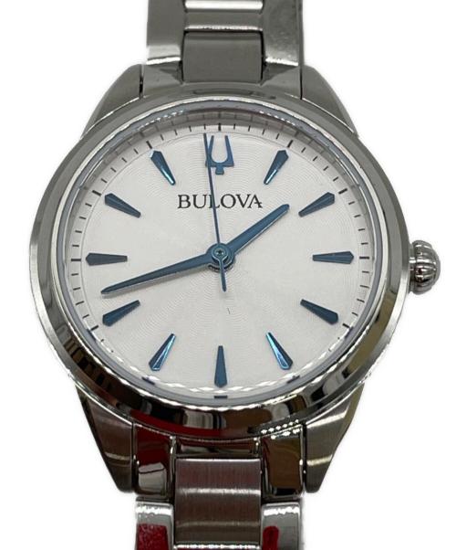 BULOVA（ブローバ）BULOVA (ブローバ) 腕時計 ホワイトの古着・服飾アイテム