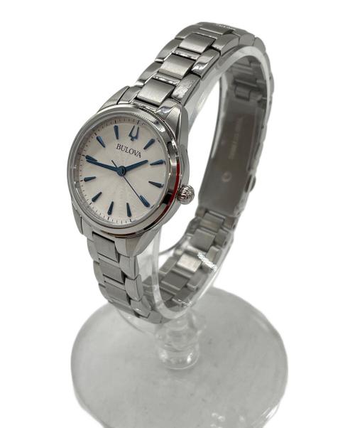 BULOVA（ブローバ）BULOVA (ブローバ) 腕時計 ホワイトの古着・服飾アイテム