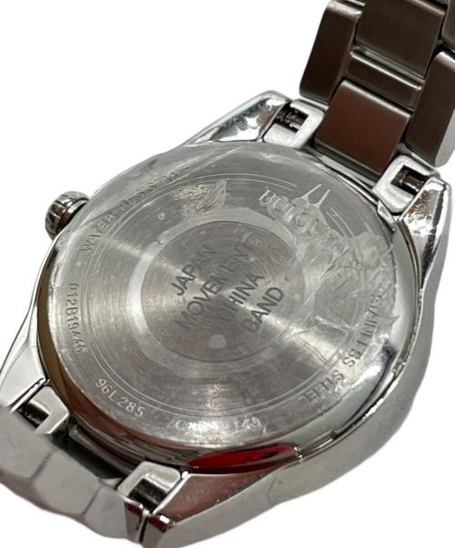 BULOVA（ブローバ）BULOVA (ブローバ) 腕時計 ホワイトの古着・服飾アイテム