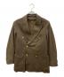 Pilgrim（ピルグリム）の古着「コットンジャージー ダブルブレステッド6Bブレザー」｜ブラウン