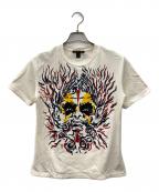 LOUIS VUITTONルイ ヴィトン）の古着「総柄シャツ」｜ホワイト