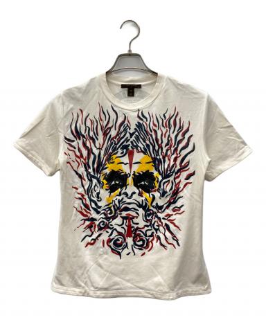 さー様LOUIS VUITTON 総柄 Tシャツ 中古・古着通販】LOUIS VUITTON (ルイ ヴィトン) 総柄シャツ ホワイト