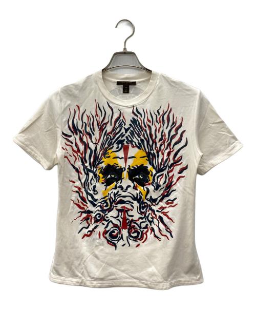 LOUIS VUITTON（ルイ ヴィトン）LOUIS VUITTON (ルイ ヴィトン) 総柄シャツ ホワイト サイズ:Sの古着・服飾アイテム