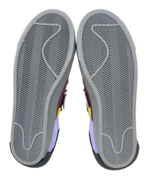 NIKE（ナイキ）NIKE (ナイキ) ACRONYM (アクロニウム) ACRONYM × Nike Blazer Low  パープル×イエロー サイズ:27の古着・服飾アイテム