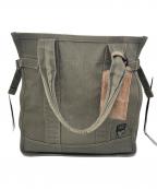 PORTER×Dannerポーター×ダナー）の古着「トートバッグ」｜オリーブ