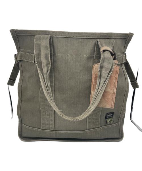 PORTER（ポーター）PORTER (ポーター) Danner (ダナー) トートバッグ オリーブの古着・服飾アイテム