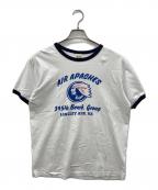 BUZZ RICKSON'Sバズリクソンズ）の古着「リンガーTシャツ」｜ホワイト