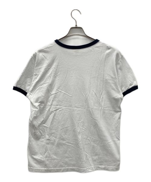 BUZZ RICKSON'S（バズリクソンズ）BUZZ RICKSON'S (バズリクソンズ) リンガーTシャツ ホワイト サイズ:Lの古着・服飾アイテム