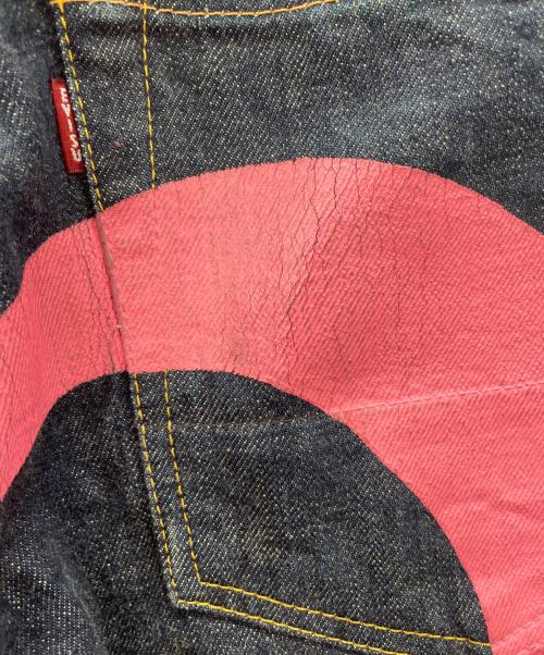 EVISU（エヴィス）EVISU (エビス) デニムパンツ インディゴピンク サイズ:W30  L35の古着・服飾アイテム