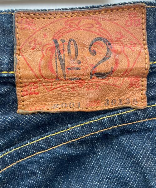 EVISU（エヴィス）EVISU (エビス) デニムパンツ インディゴピンク サイズ:W30  L35の古着・服飾アイテム