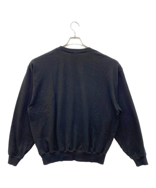 AURALEE（オーラリー）AURALEE (オーラリー) SUPER HIGH GAUGE SWEAT P/O ブラック サイズ:4の古着・服飾アイテム