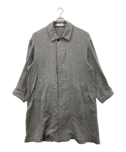 Graphpaper（グラフペーパー）Graphpaper (グラフペーパー) Gauze Oversized Soutien Collar Coat グレー サイズ:1の古着・服飾アイテム