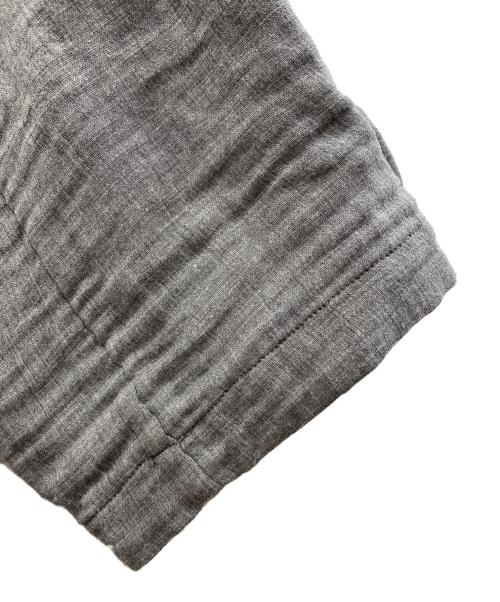 Graphpaper（グラフペーパー）Graphpaper (グラフペーパー) Gauze Oversized Soutien Collar Coat グレー サイズ:1の古着・服飾アイテム