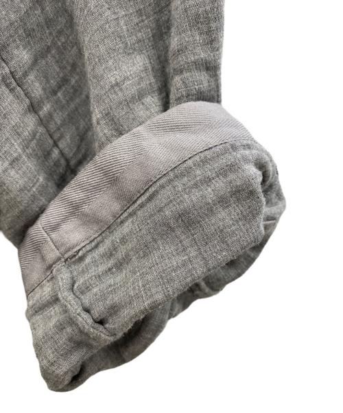 Graphpaper（グラフペーパー）Graphpaper (グラフペーパー) Gauze Oversized Soutien Collar Coat グレー サイズ:1の古着・服飾アイテム