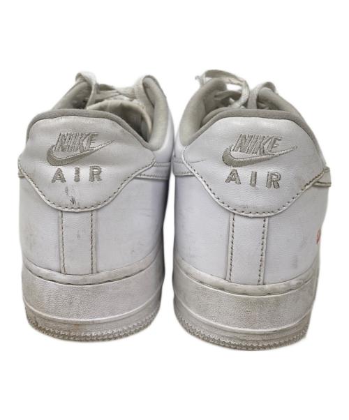 NIKE（ナイキ）NIKE (ナイキ) SUPREME (シュプリーム) Supreme × Nike Air Force 1 Low ホワイト サイズ:26の古着・服飾アイテム