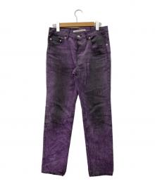 JOHN LAWRENCE SULLIVAN（ジョン ローレンス サリバン）の古着「デニムパンツ」｜パープル
